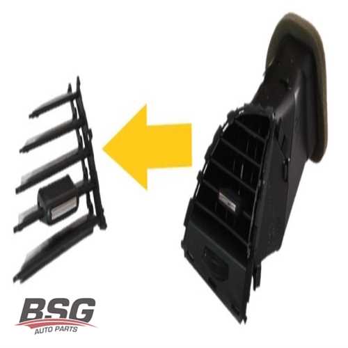 KALORIFER HAVALANDIRMA MUZULU IZGARA ÖN PERDESI  BM ASTRA J 10-