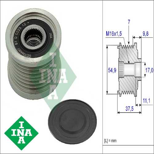 FIAT DUCATO III/DAILY VI/CANTER FIAT ALTERNATÖR KASNAGI SARJ KASNAGI Ürün Görseli