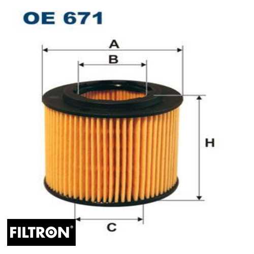 VW POLO-CORDOBA-FABIA VW YAG FILTRESI OX360D / E37HD84 Ürün Görseli
