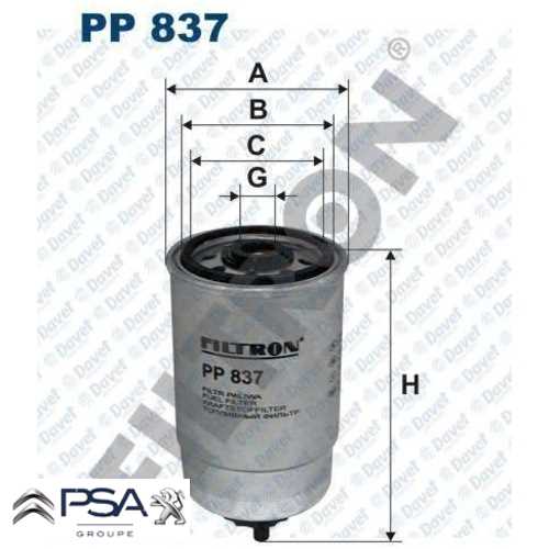 PSA BOXER IV / JUMPER IV PSA YAKIT FILTRESI EURO 6 Ürün Görseli