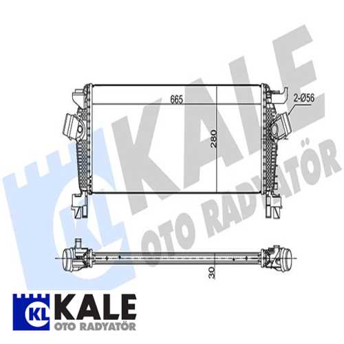 OPEL ASTRA J INSIGNIA A CASCADA-ZAFIRA C OPEL TURBO RADYATÖRÜ