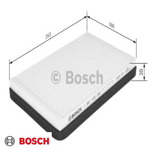POLEN FILTRESI KARBONSUZ BM 850 93- Ürün Görseli