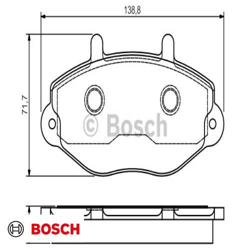 FREN BALATASI ÖN  2.5 D TRANSIT M-15 92-01