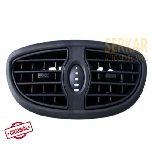 CLIO III ORTA HAVALANDIRMA DIFIZÖRÜ KOMPLE ORJINAL MAT SİYAH