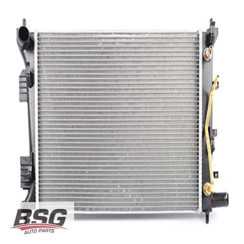 SU RADYATÖRÜ BRAZING A/T A/T 500X390X15 BENZIN ACCENT BLUE/I20/RIO 2008- Ürün Görseli