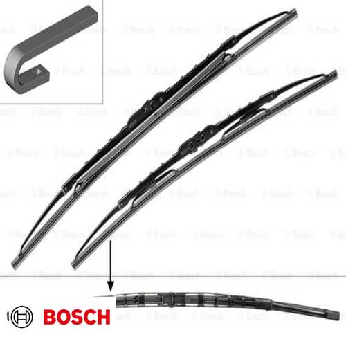 SILECEK SÜPÜRGESI ÖN TAKIM 116192 + 116623 (450 MM x 450 MM) (ESKI TIP) BM POLO-GOLF3 94-
