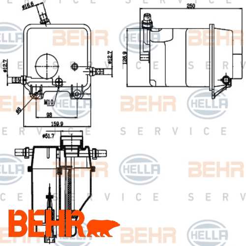 RADYATÖR YEDEK SU DEPOSU  N62 X5 E53 00-07 Ürün Görseli