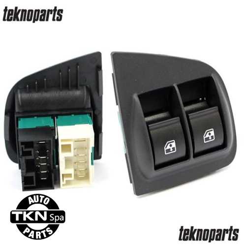 CAM AÇMA DÜĞMESİ FIAT DOBLO SOL ÖN ÇİFTLİ ÇERCEVELİ Ürün Görseli