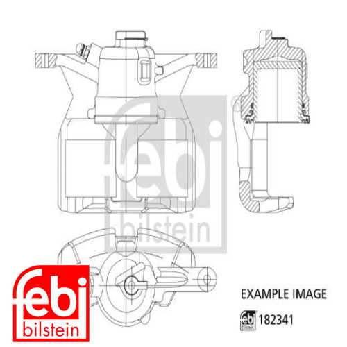 VW POLO-IBIZA-FABIA-A1 VW FREN KALIPERI ÖN SAG Ürün Görseli