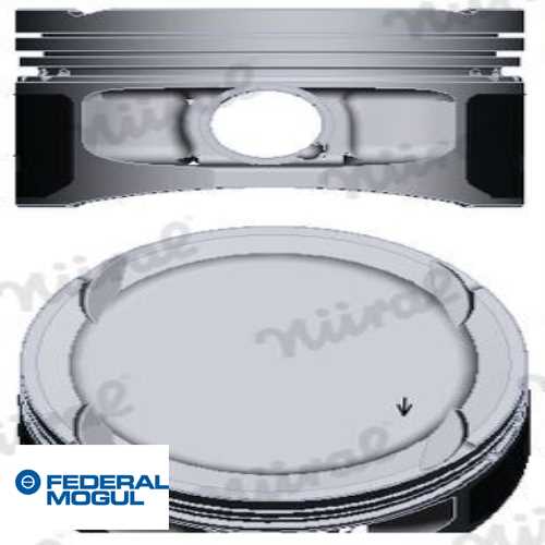 VW POLO-IBIZA-FABIA-A1 VW PISTON+SEGMAN 17 Ø (76,5 mm)