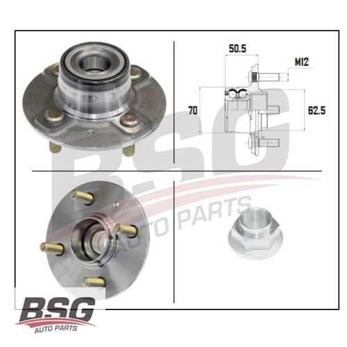 PORYA ARKA RULMANLI BENZIN-DIZEL ACCENT MIL/ACCENT ADM 00-05