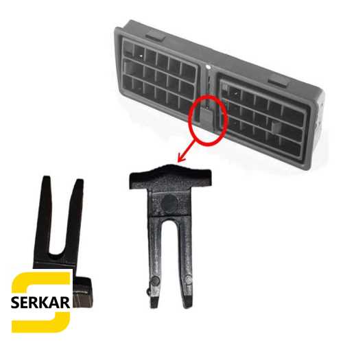 R9 R11 KALORİFER KUMANDA DİFİZÖR UÇ PLASTİĞİ