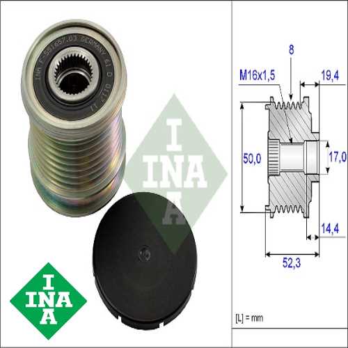MERCEDES W164-251 MERCEDES ALTERNATÖR KASNAGI Ürün Görseli