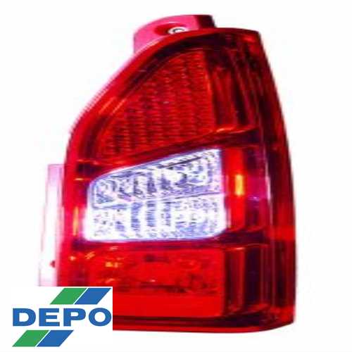 STOP LAMBASI SOL  (TEK KAPI AÇIK KIRMIZI) B.M PARTNER / BERLINGO 08-11