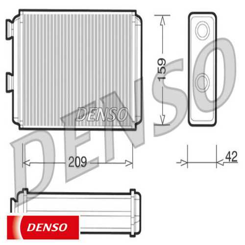 KALORIFER RADYATÖRÜ  BM DOBLO / IDEA / PUNTO 01-10 Ürün Görseli