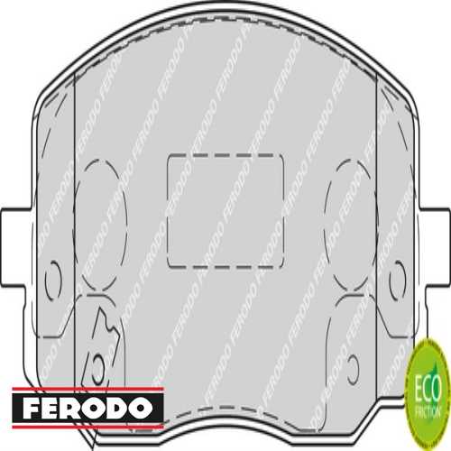 KORE I10/I20/PICANTO KORE FREN BALATASI ÖN DISK : GDB3510 Ürün Görseli