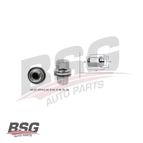 BIJON SOMUNU AA.22 M14X1.50-46 BM LAND ROVER RANGE ROVER DISCOVERY III-IV SPORT 02- Ürün Görseli