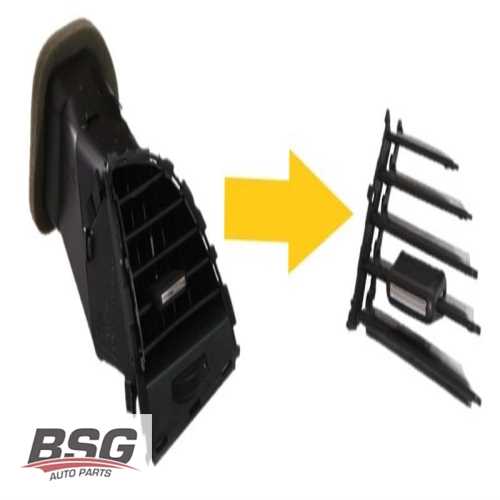 KALORIFER HAVALANDIRMA MUZULU IZGARA ÖN PERDESI   BM ASTRA J 10- Ürün Görseli