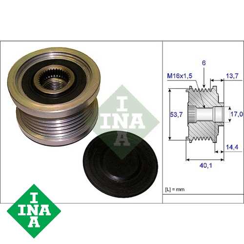 OPEL ASTRA J INSIGNIA A CRUZE AVEO T300 OPEL ALTERNATÖR KASNAGI RULMANLI Ürün Görseli
