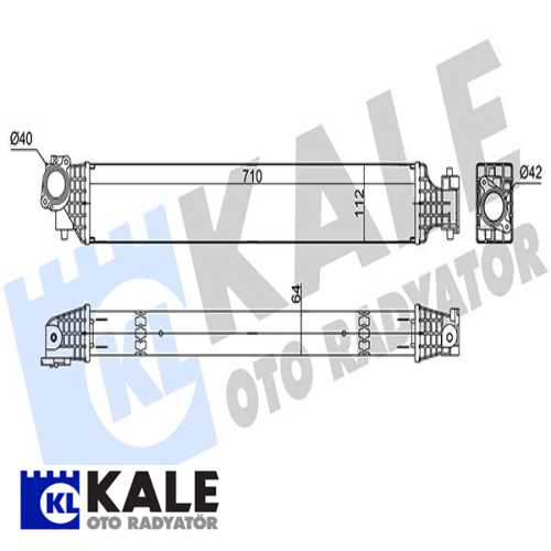JAPON CIVIC JAPON TURBO RADYATÖRÜ Ürün Görseli