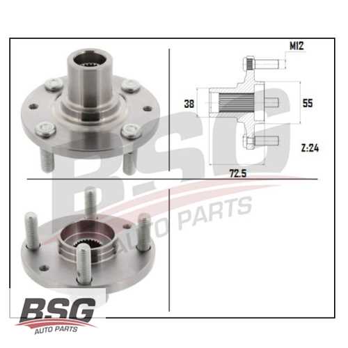 PORYA ÖN RULMANSIZ BENZIN RIO 00-05 Ürün Görseli