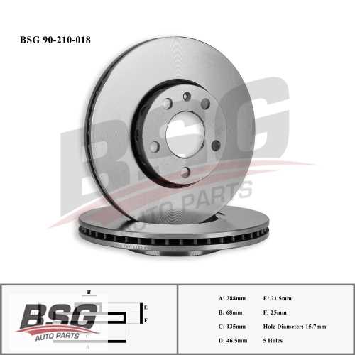 FREN DISKI ÖN 08352-DDF1706-DF2652 (ADET FIYAT) BM PASSAT-A4-A6 97-04 Ürün Görseli