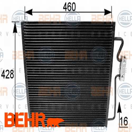 KLIMA RADYATÖRÜ  BM E38 97-01 Ürün Görseli