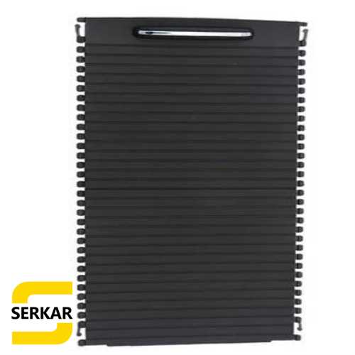 MERCEDES W204 W212 W207 KONSOL BARDAKLIK SÜRGÜSÜ SİYAH Ürün Görseli