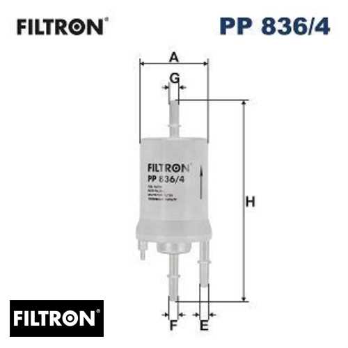 VW GOLF5-JETTA-POLO-A3-LEON VW YAKIT FILTRESI 4 BAR / KL156/3 / EP204 / H155WK02