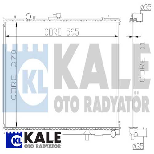 JAPON L200 (K64) JAPON SU RADYATÖRÜ MT