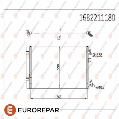 KLIMA RADYATÖRÜ  1,5 DCI-1,6 16V-2,0 MEGANE III/FLUENCE 07-