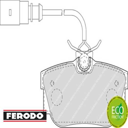 VW T4 VW FREN BALATASI ARKA GDB1369