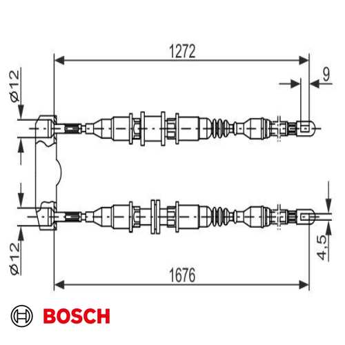 EL FREN TELI  BM KADETT 85- Ürün Görseli
