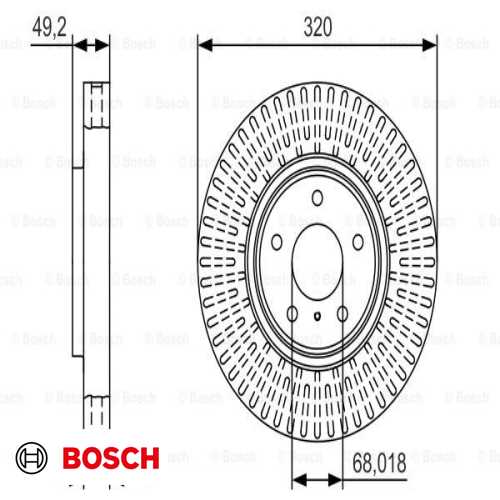 FREN DISKI ÖN . 3.5 24V:4.5 32V FX (S50) FX35/FX45 06-08