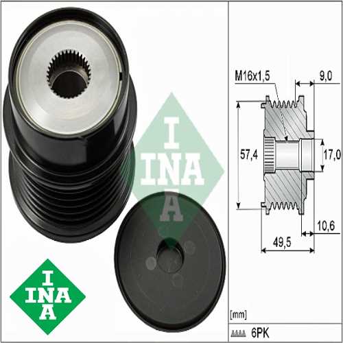 PSA 407 PSA ALTERNATÖR KASNAGI