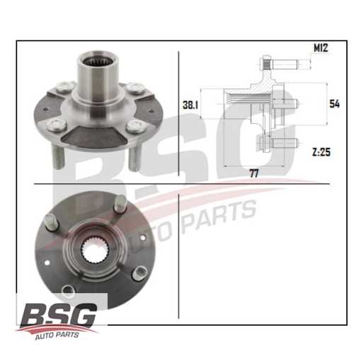 PORYA ÖN RULMANSIZ BM ACCENT BLUE/I10/I20/SOLARIS/RIO 12-15 08-20