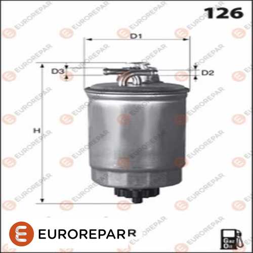 YAKIT FILTRESI H126WK AFB-AKN-AKE 2,5 TDI PASSAT-A4-A6 97-04 Ürün Görseli