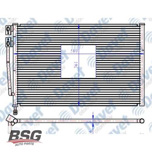 KLIMA RADYATÖRÜ 1.4 BENZINLI/DIZEL BM FIESTA/FUSION 02-09 Ürün Görseli