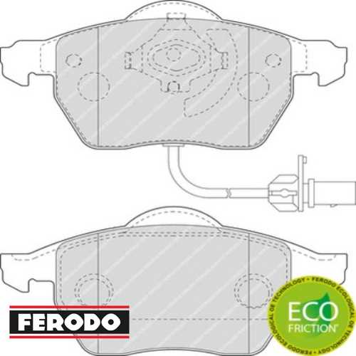 VW PASSAT-A4-A6 VW FREN BALATASI ÖN GDB1307