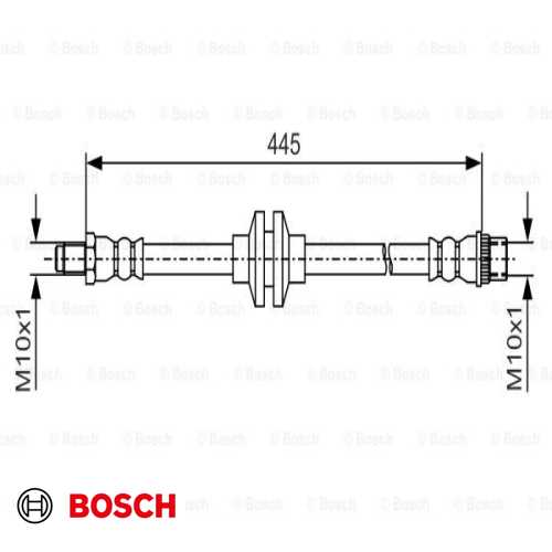 FREN HORTUMU ÖN  BM CLIO IV/CAPTUR 12- Ürün Görseli