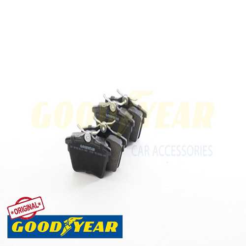 PSA 407/607/C5 (X7) PSA FREN BALATASI ARKA