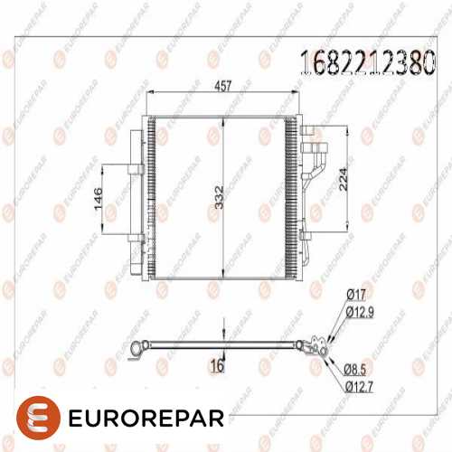KLIMA RADYATÖRÜ  BENZIN I10 13-19 Ürün Görseli