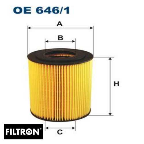 AV E2000, F2000, HOCL, LION'S COACH, LION'S STAR, NG, NL, TGA AV YAG FILTRESI FILTRE ELEMANI Ürün Görseli