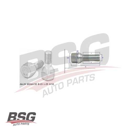 BIJON SAPLAMASI BIJON CIVATASI AA.24 M14X1.50 BM DUCATO BOXER JUMPER 97-06 Ürün Görseli