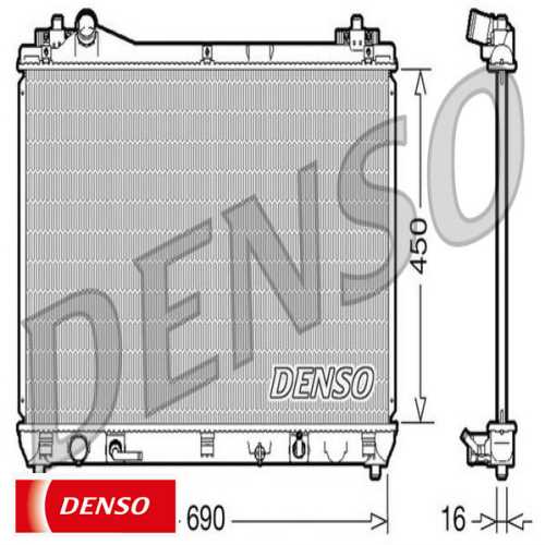 KLIMA RADYATÖRÜ  BENZINLI GRAND VITARA 09-