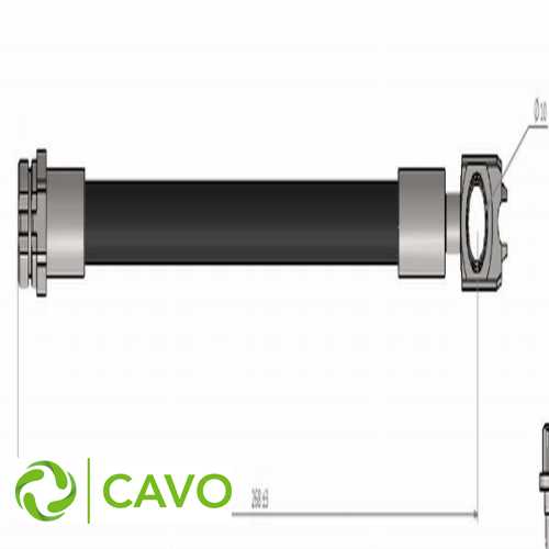 FREN HORTUMU ARKA (285 mm) BM TIGUAN-Q3 08-