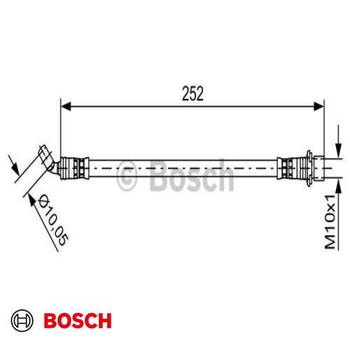 FREN HORTUMU ARKA DIS (TEKER TARAFI) 4.0 24V:3.0 D4D LAND CRUISER PRADO (J12) 03-09