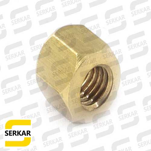 DKS EKSOZ SOMUNU SARI 12 MM 