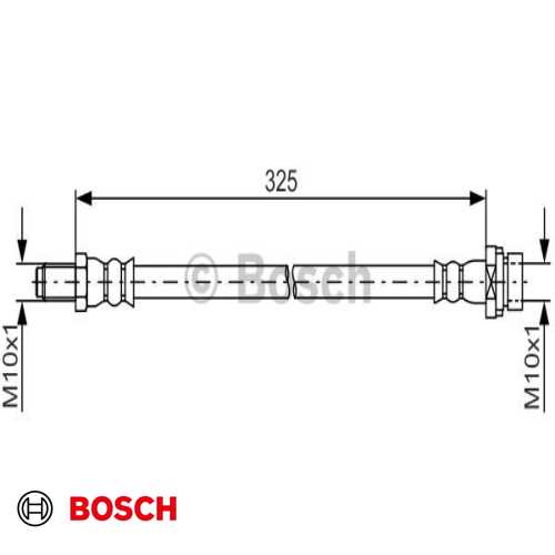 FREN HORTUMU ARKA  3.2 200 PS TRANSIT V-347 06- Ürün Görseli
