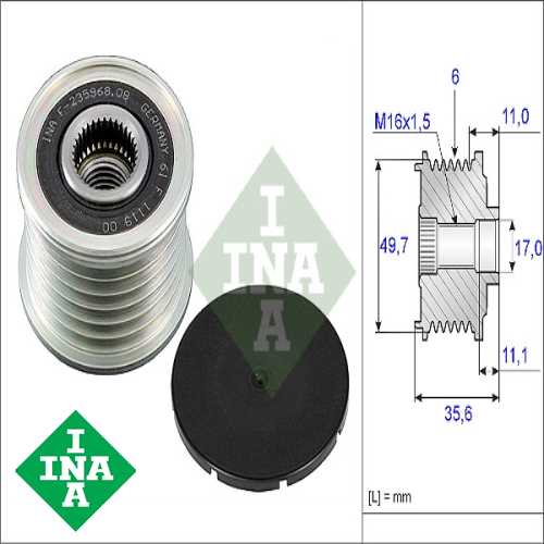 MERCEDES W203-209-211 MERCEDES ALTERNATÖR KASNAGI RULMANLI Ürün Görseli